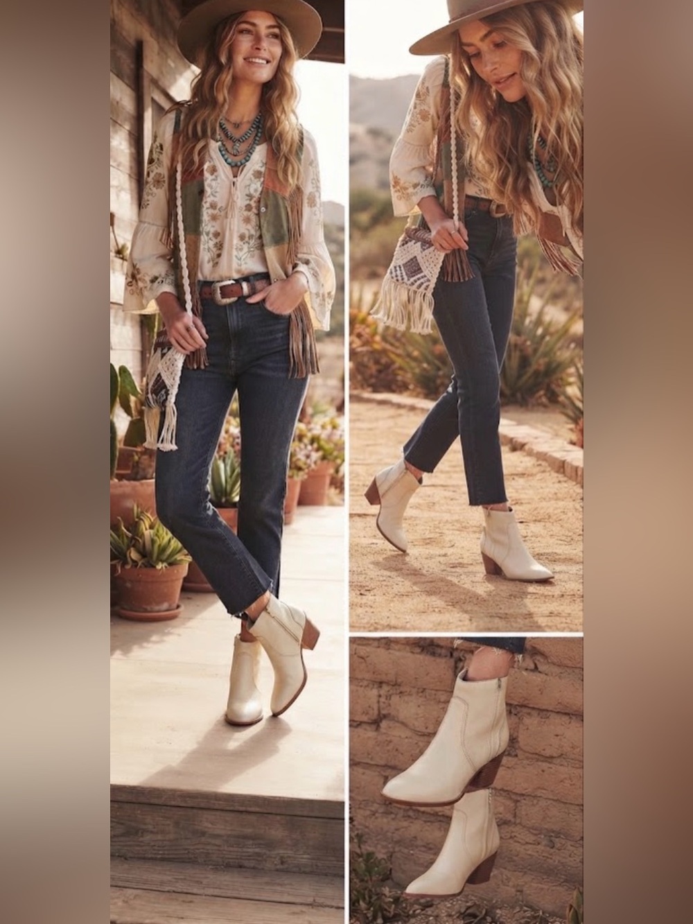 The Western Boot in Leather by Madewell - Women’s size 6